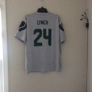 Marshawn lynch Seahawks alternate jersey